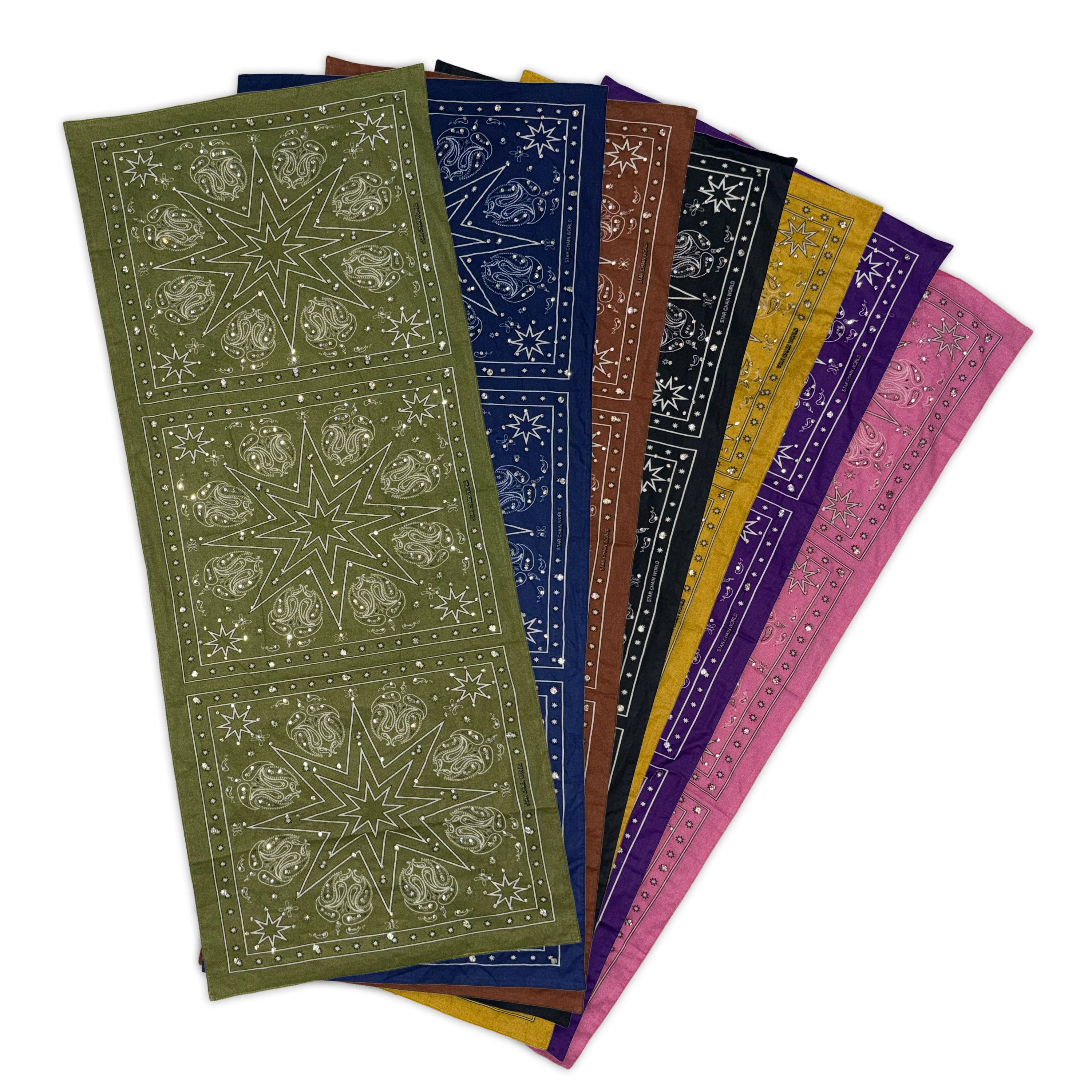 Olive Green Bandana (StarDana)