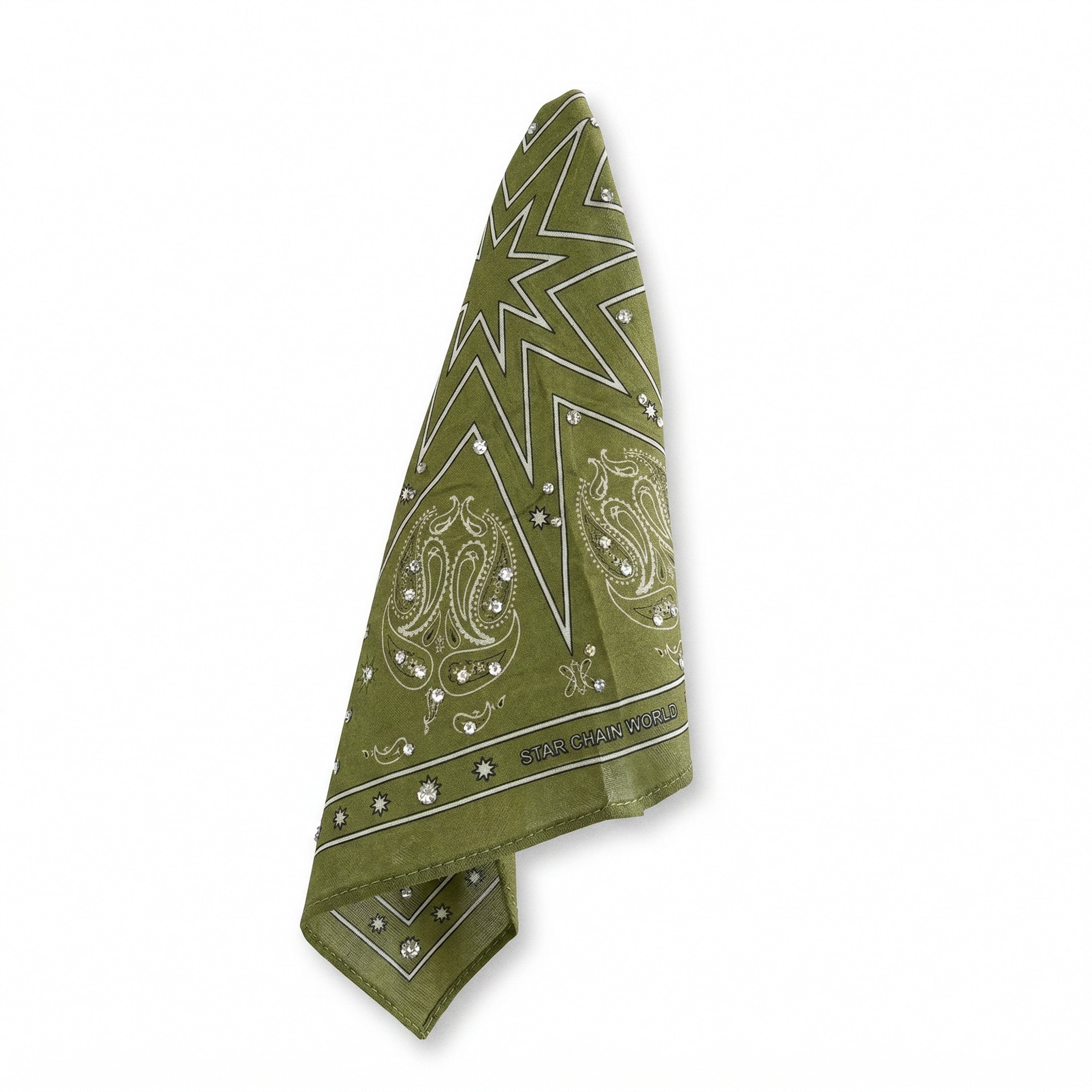 Olive Green Bandana (StarDana)