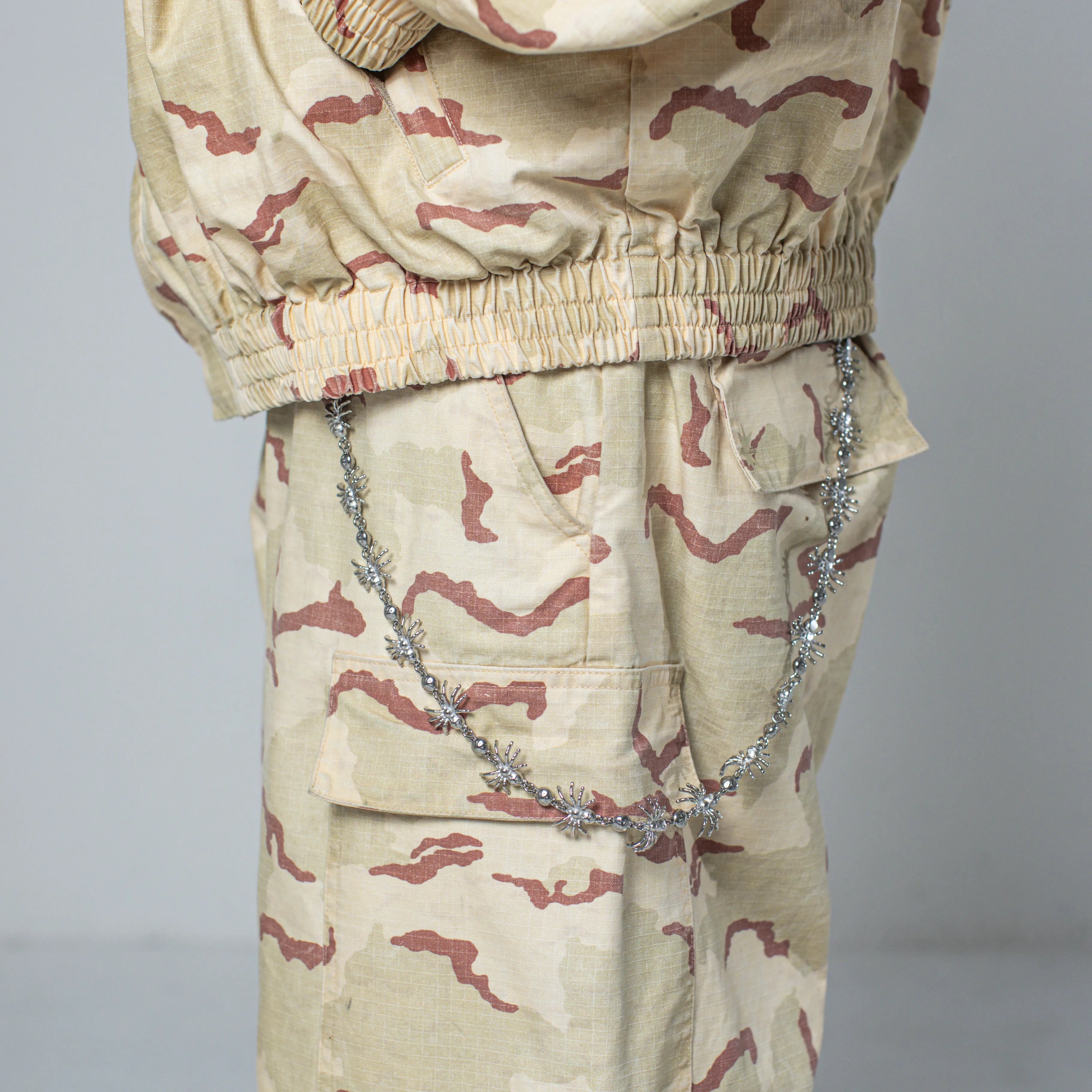 Spider Wallet Chain - Stainless Steel no stones