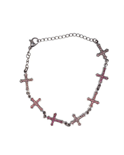 StarBracelets - Crosses - Shades of Pink