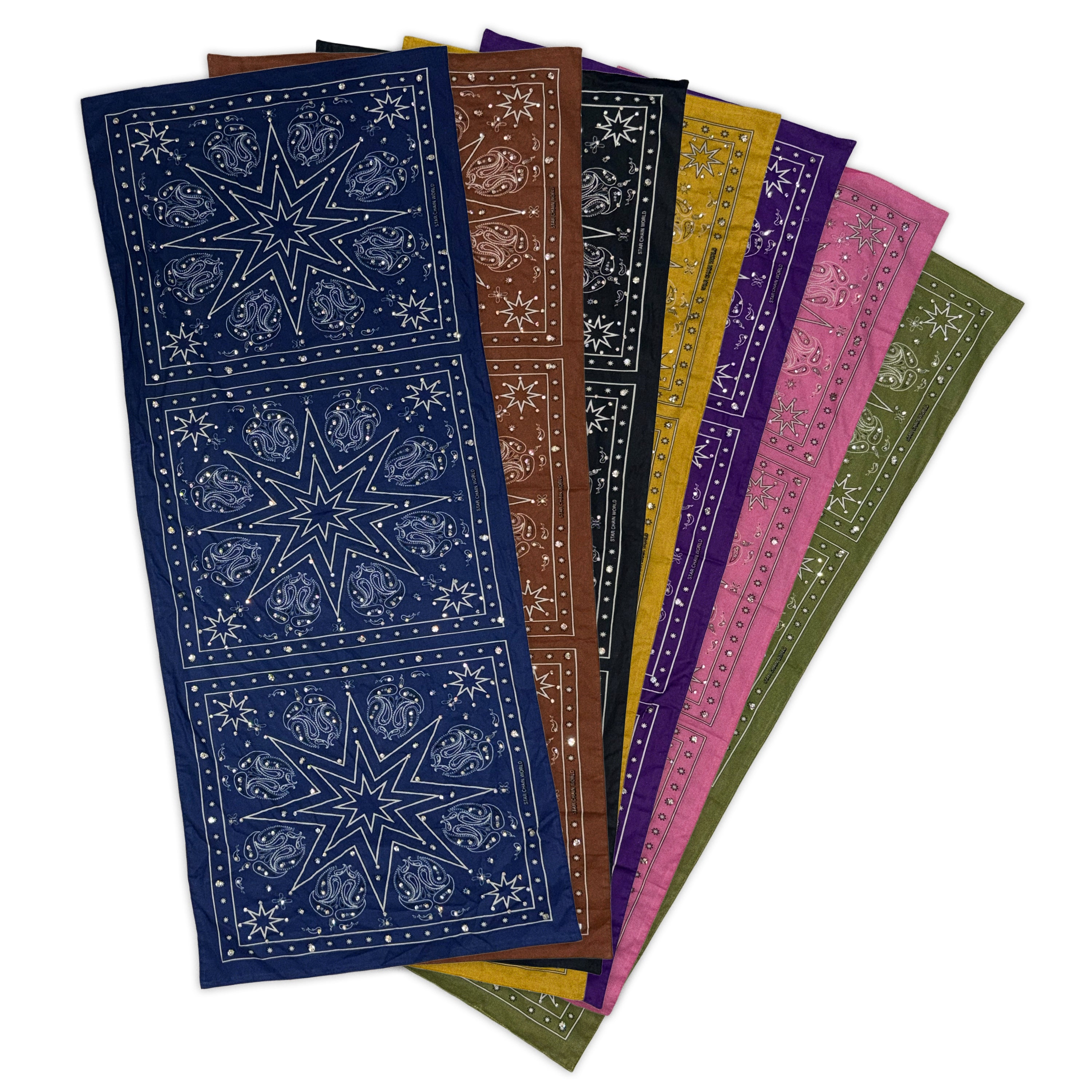 Navy Blue Bandana (StarDana)