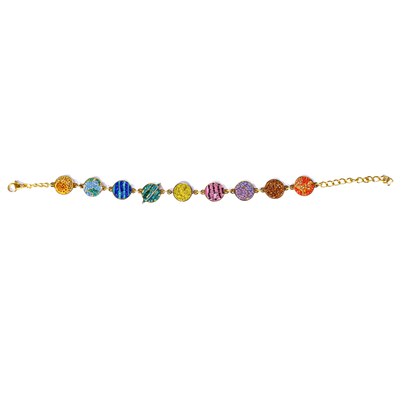 StarBracelet - Planets - Gold/Multicolor