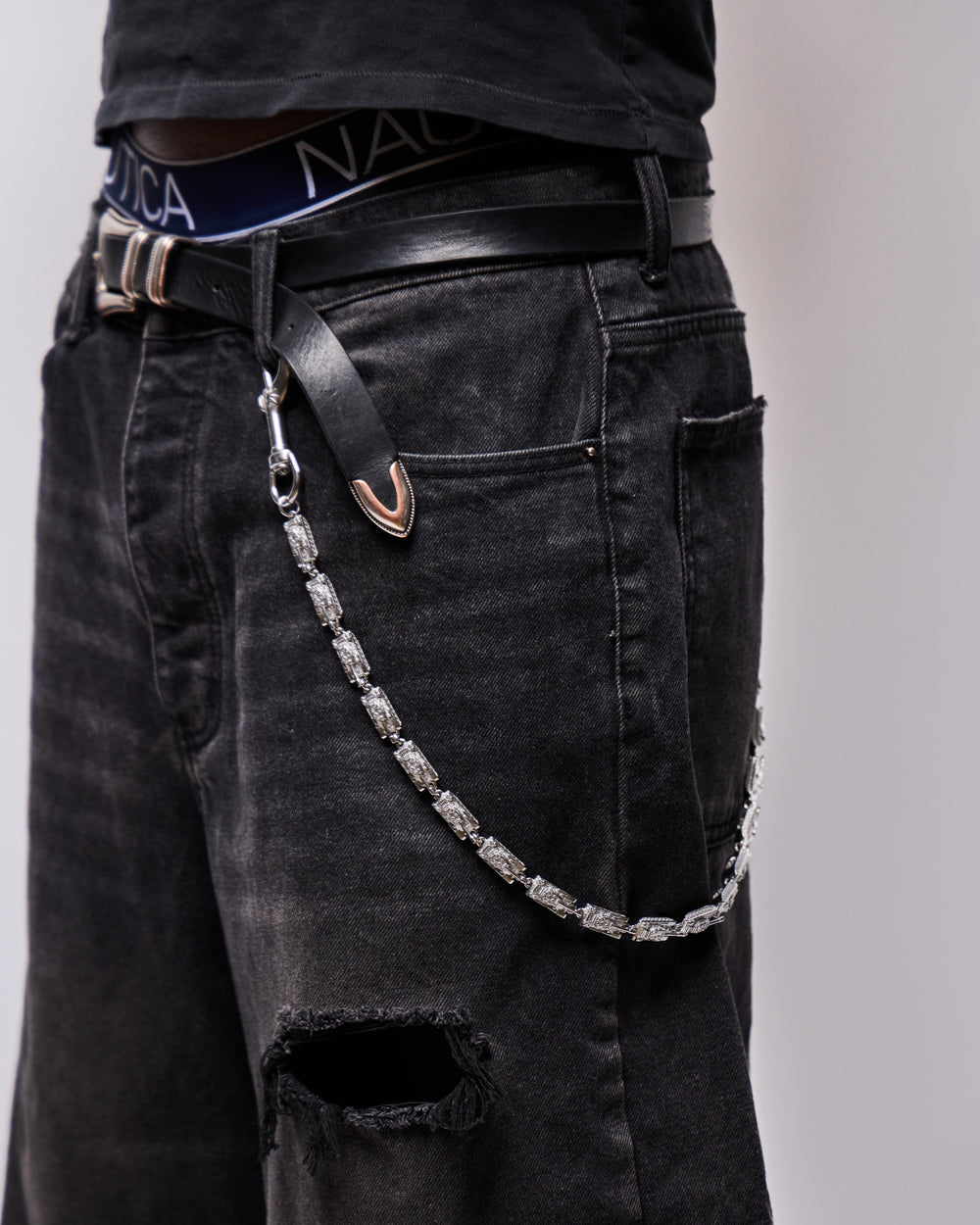 Tank Wallet Chain - No Stones
