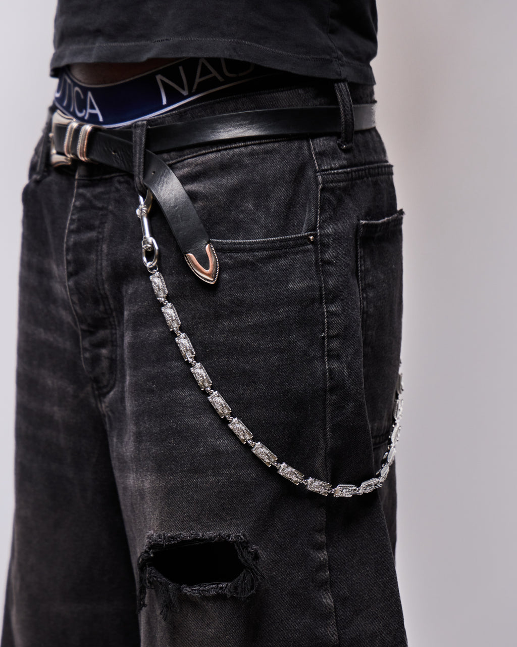 Tank Wallet Chain - No Stones