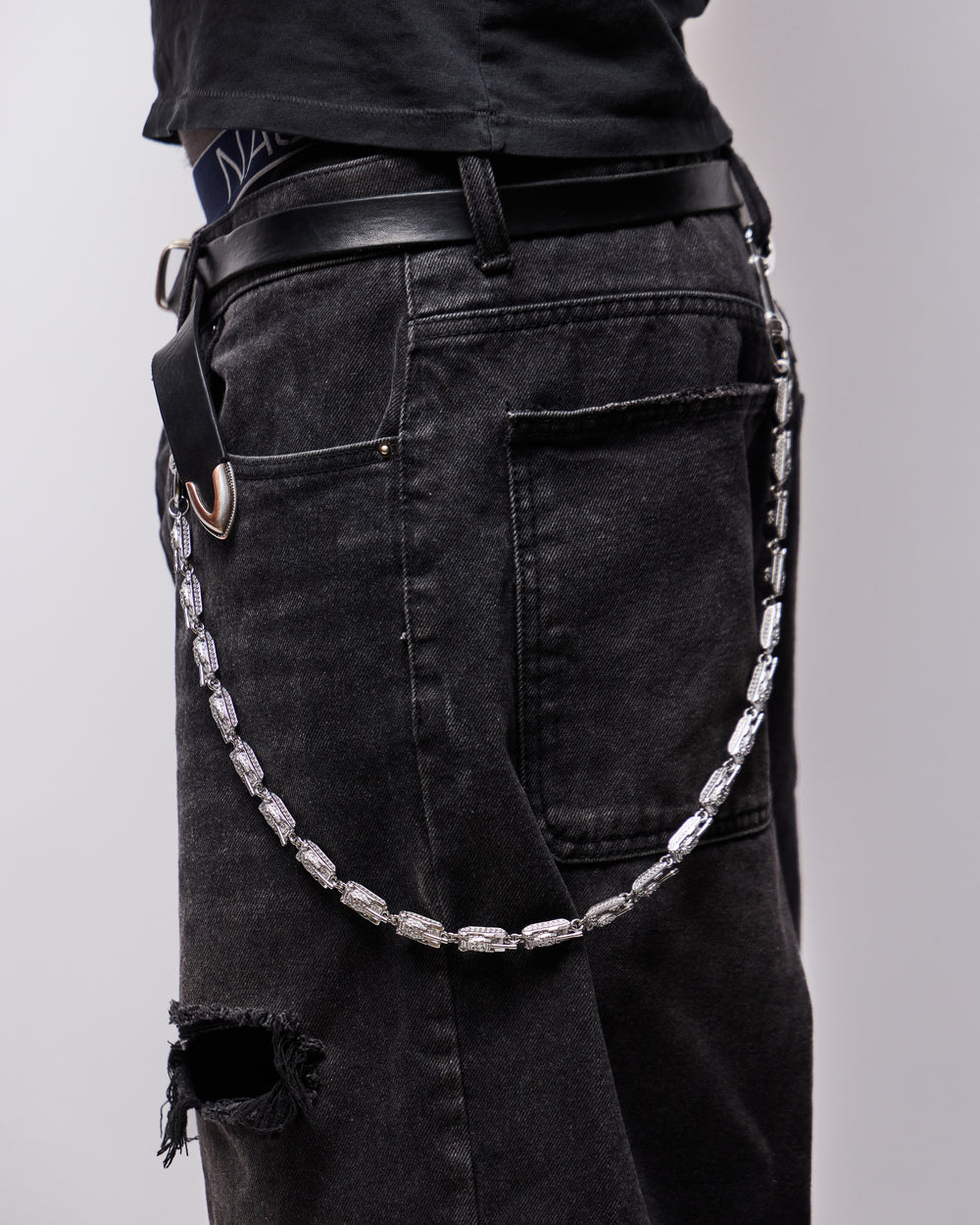 Tank Wallet Chain - No Stones