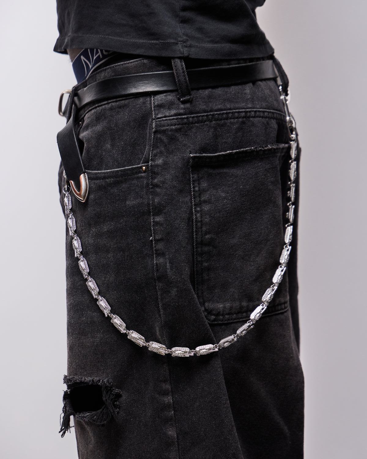 Tank Wallet Chain - No Stones