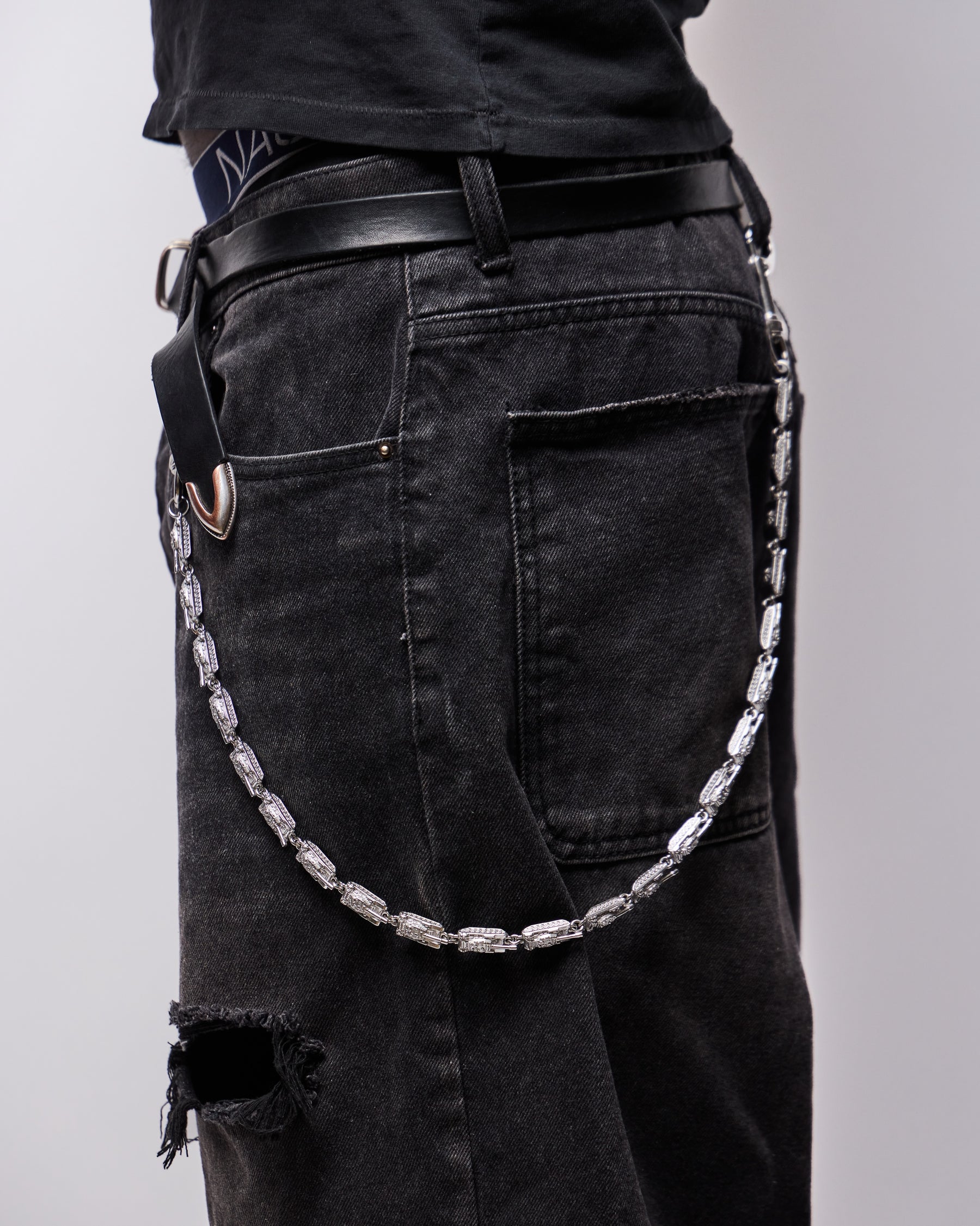 Tank Wallet Chain - No Stones