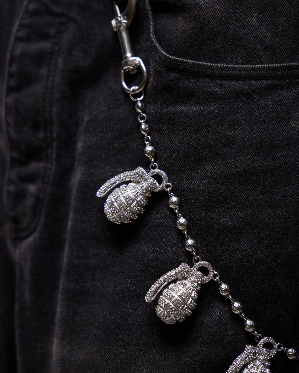 Grenade Wallet Chain