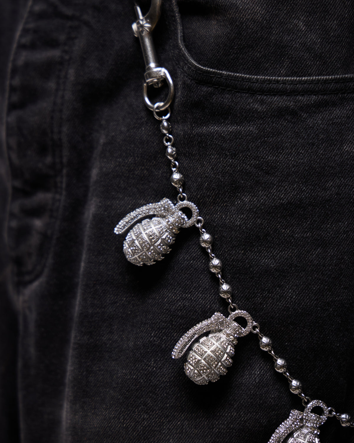 Grenade Wallet Chain