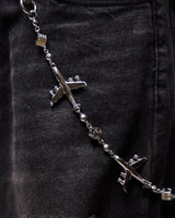 Cargo Plane Wallet Chain - No Stones