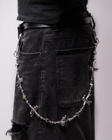 Cargo Plane Wallet Chain - No Stones