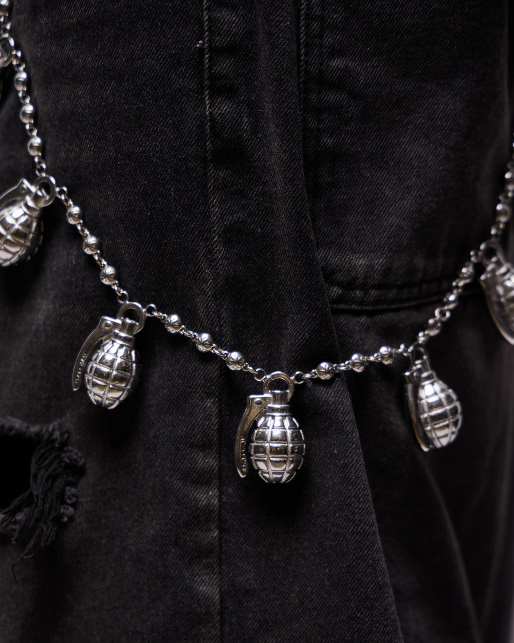 Grenade Wallet Chain