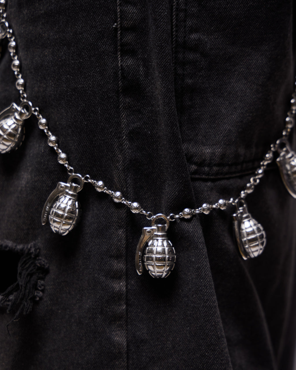 Grenade Wallet Chain