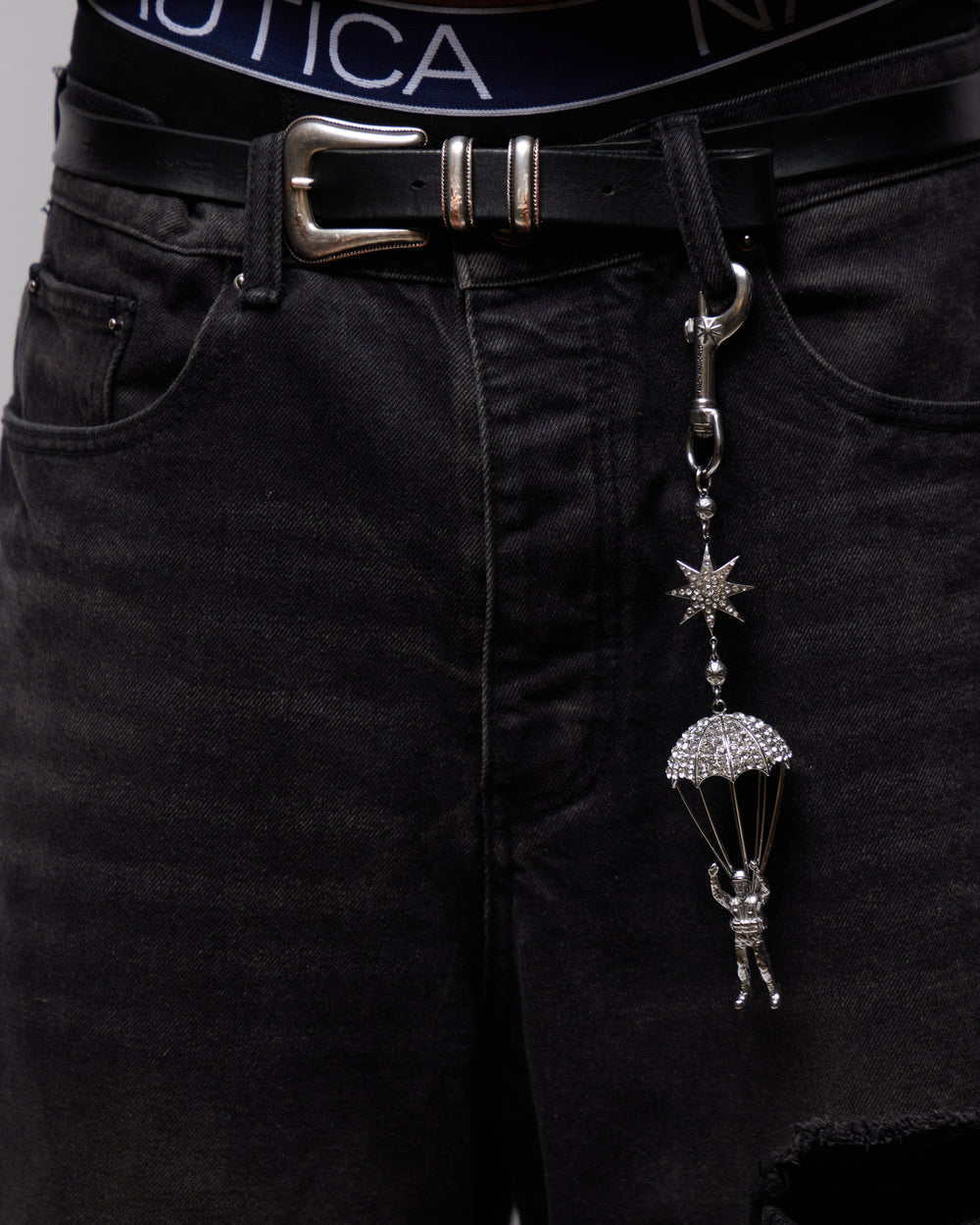 Parachute Man KeyChain