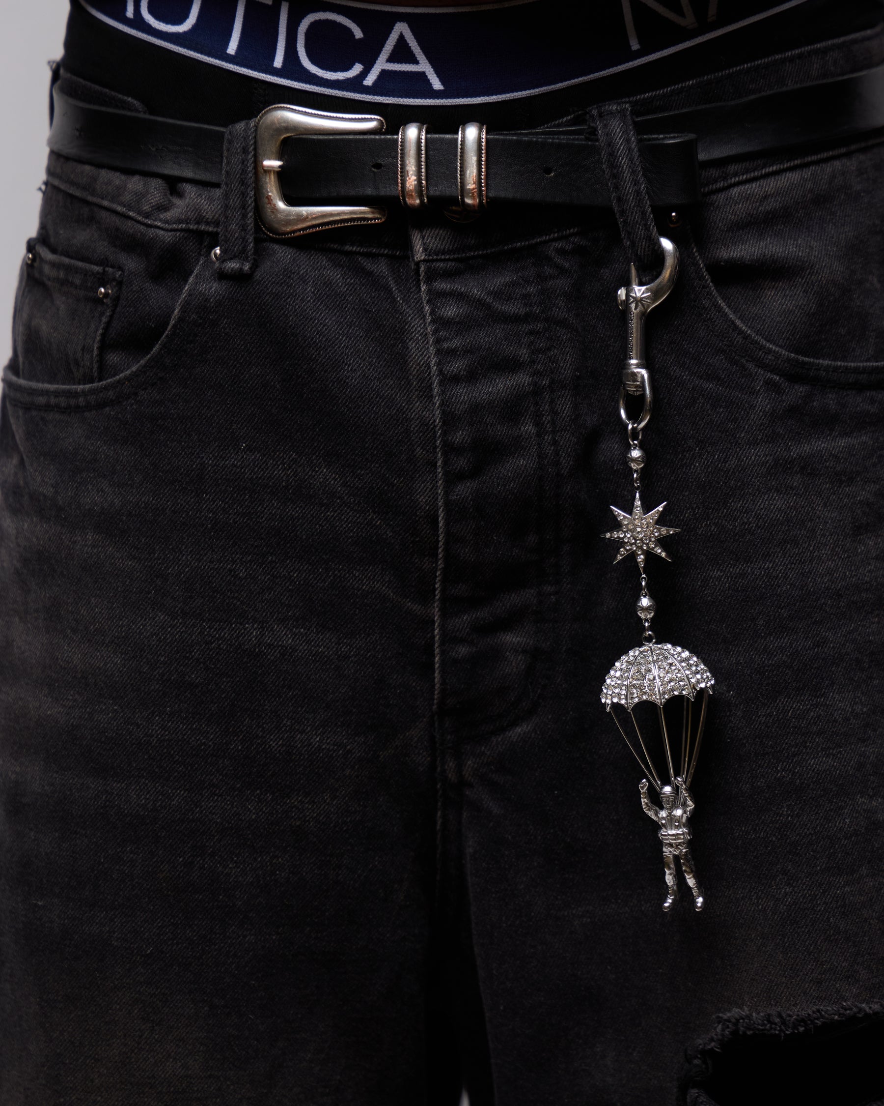 Parachute Man KeyChain