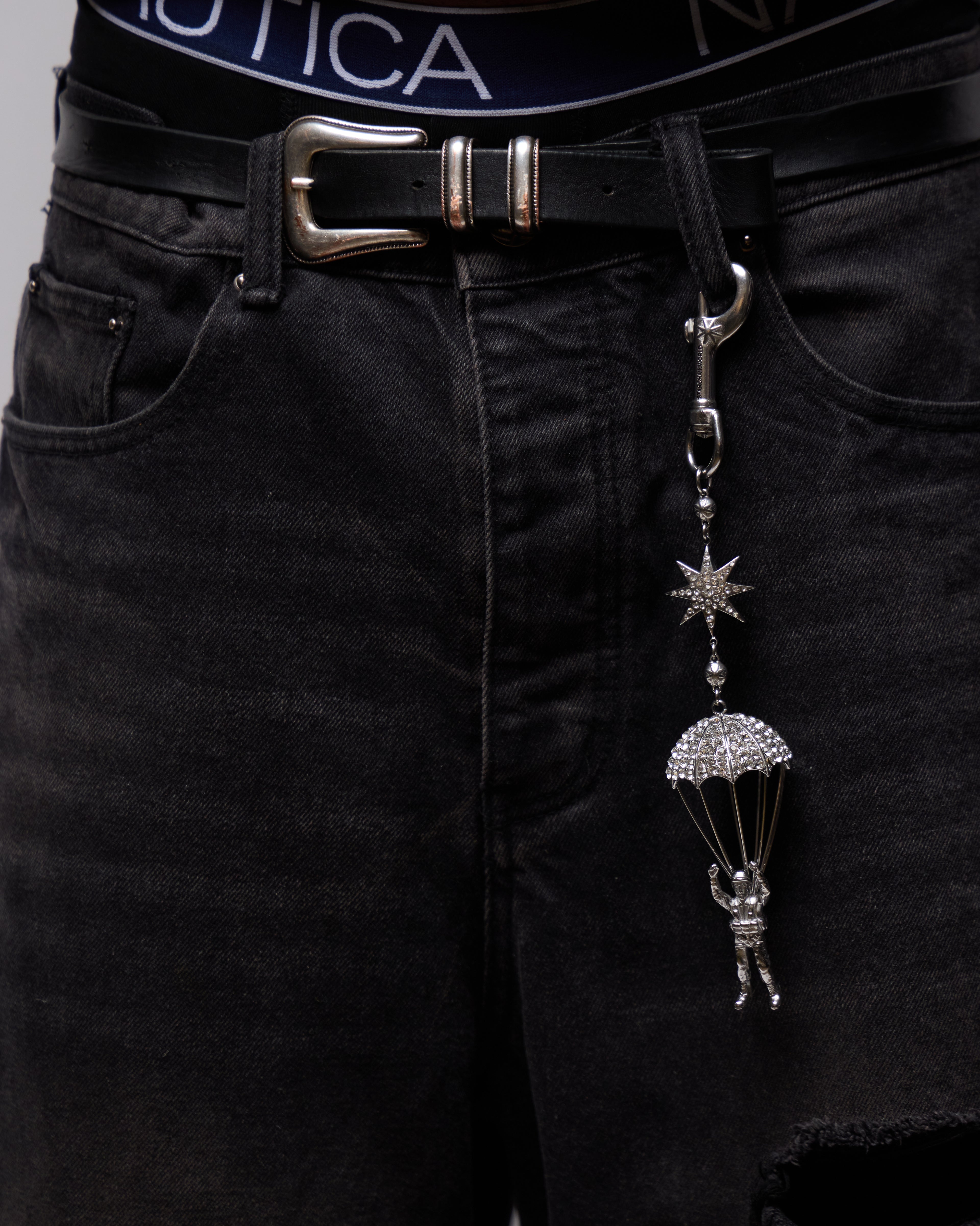 Parachute Man KeyChain