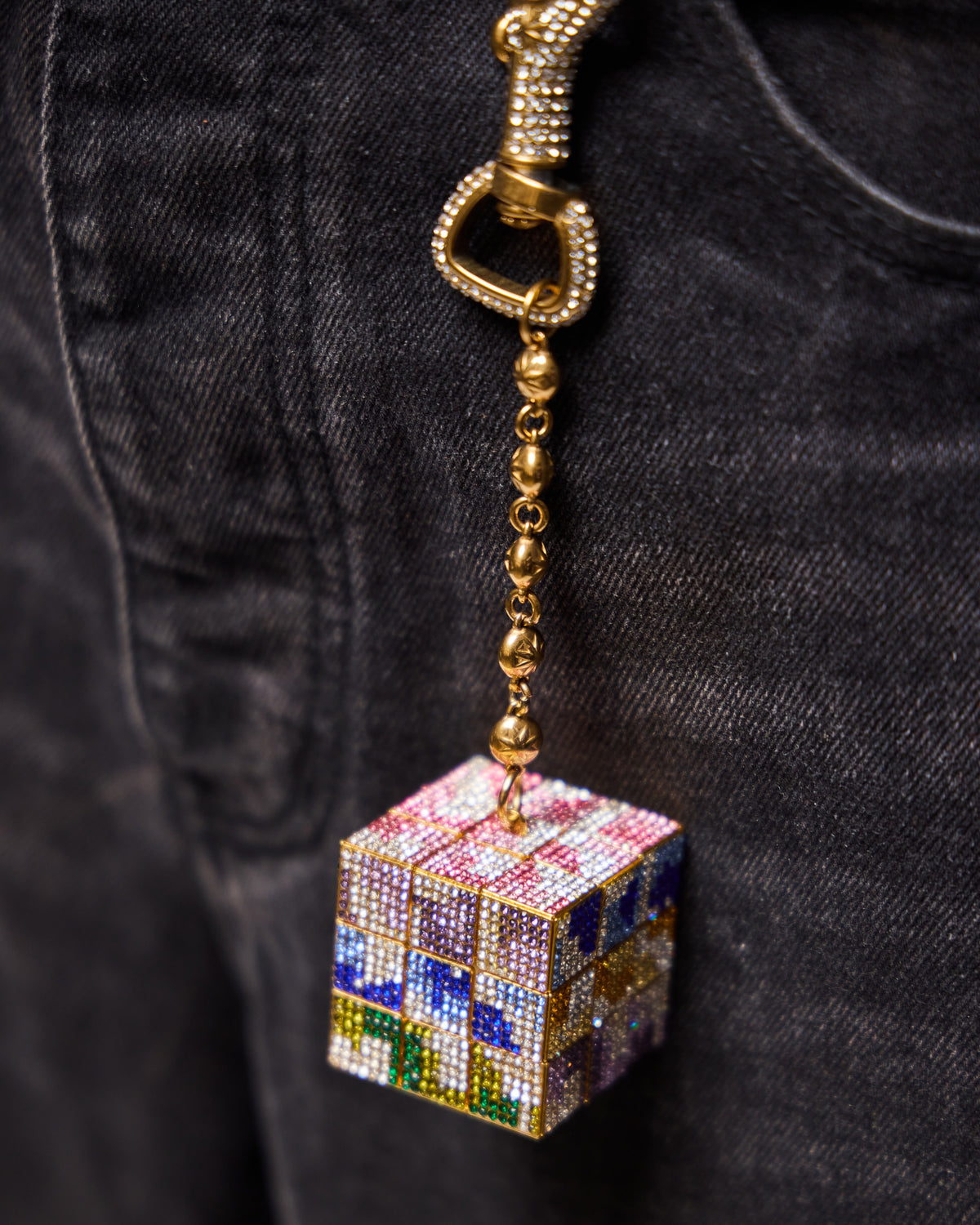 Multicolor Camo StarCube - Gold