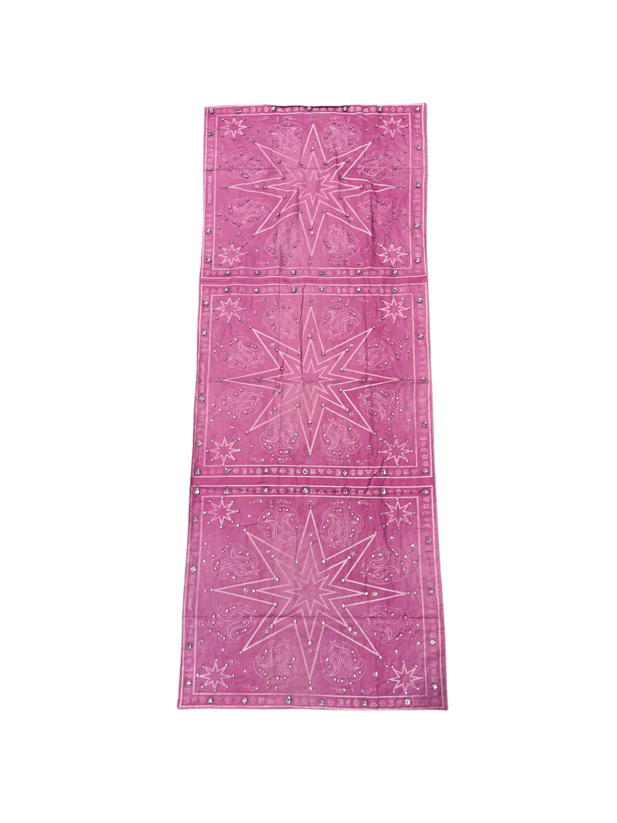 Pink StarDana (SAMPLE) - Triple Bandana with Stones