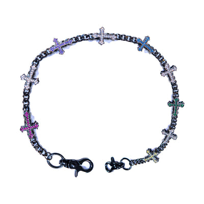 StarChain - Limited Sample Black Crosses - Multicolor