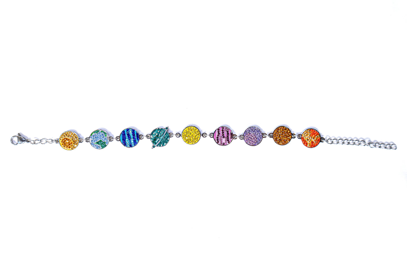 StarBracelet - Planets - Stainless/Multicolor