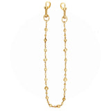 Gold Planets Wallet Chain - No Stones