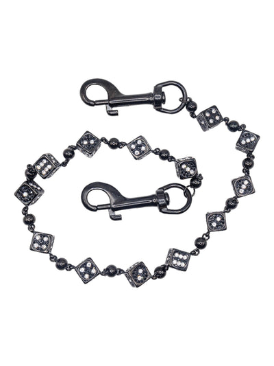 Starchain - Black Dice Wallet Chain