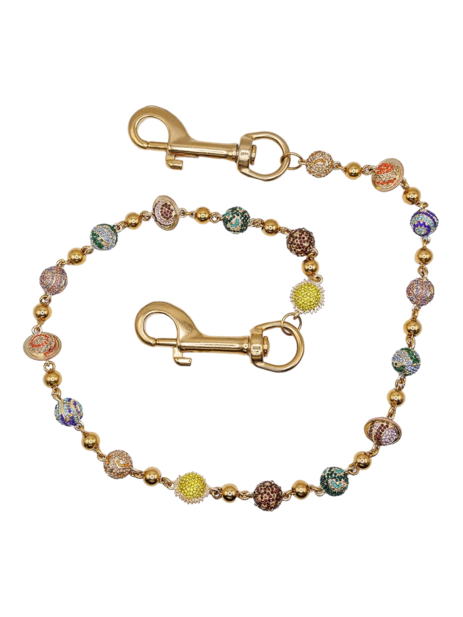 Gold Planet Wallet Chain - Multicolor – Starchain World