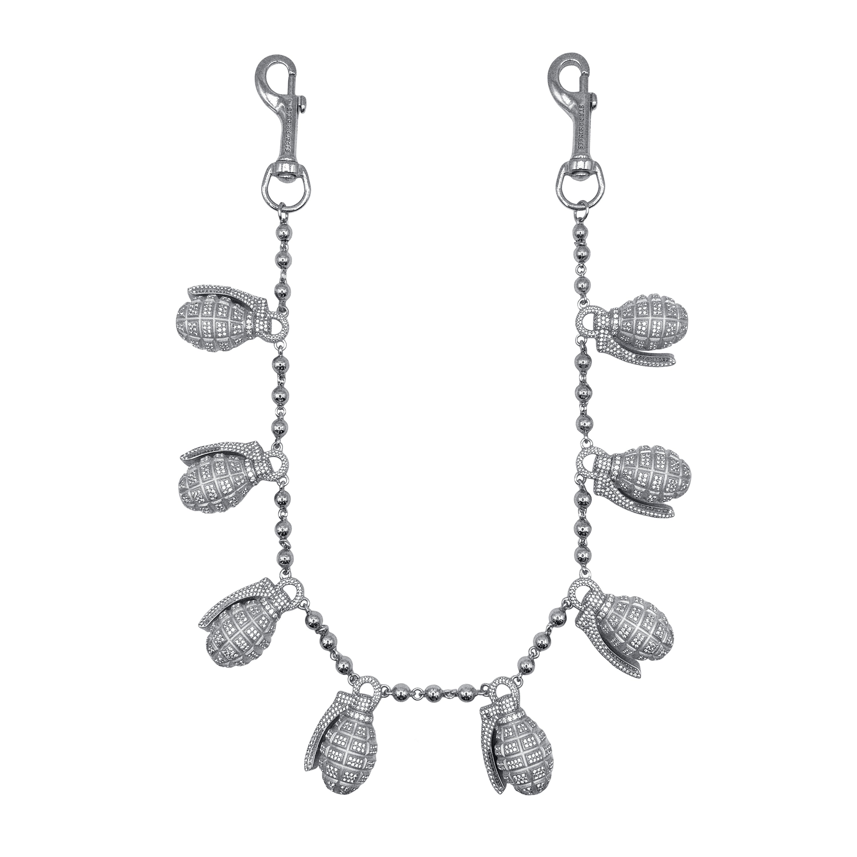 Grenade Wallet Chain