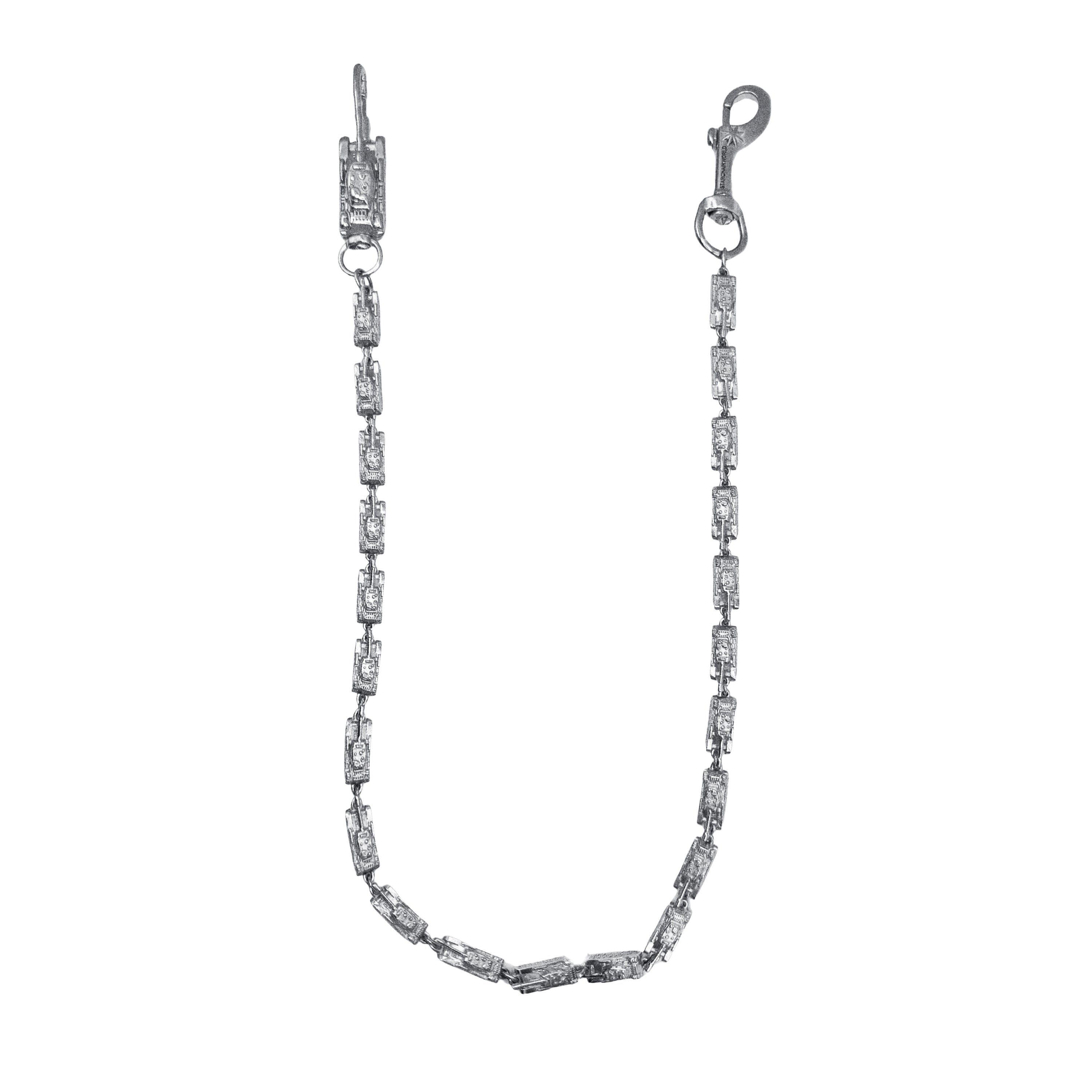 Tank Wallet Chain - No Stones