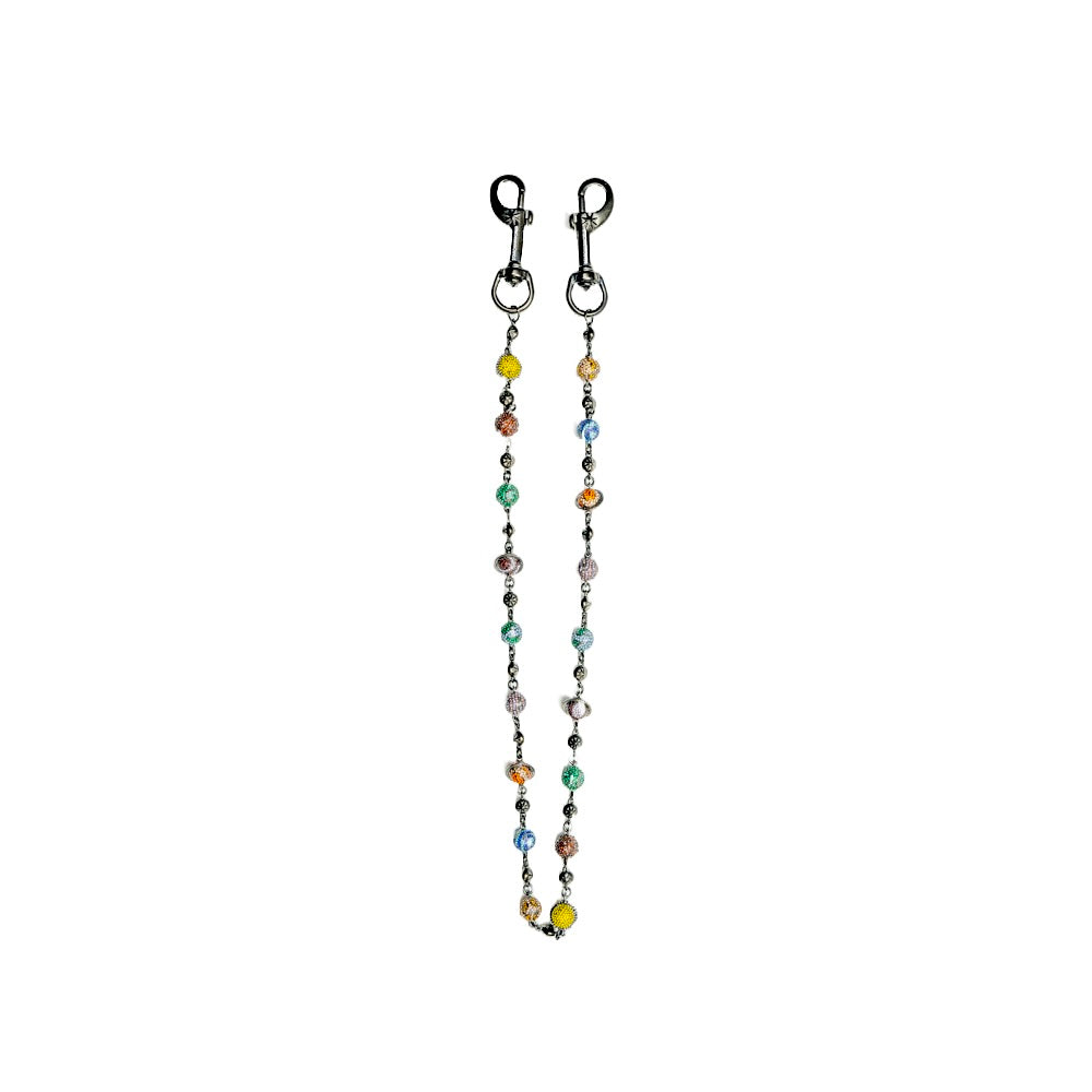Black Planet Wallet Chain - Multicolor