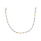 Silver Planet Wallet Chain - Multicolor