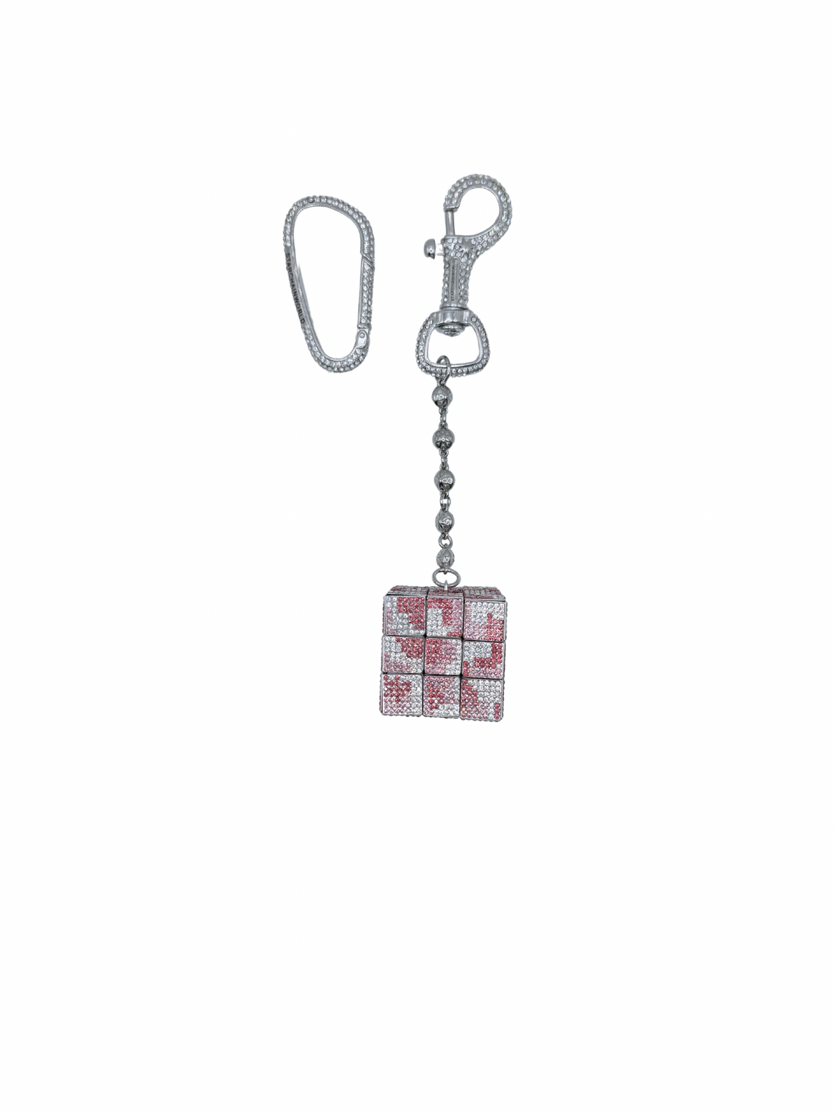 Pink Camo StarCube - Silver