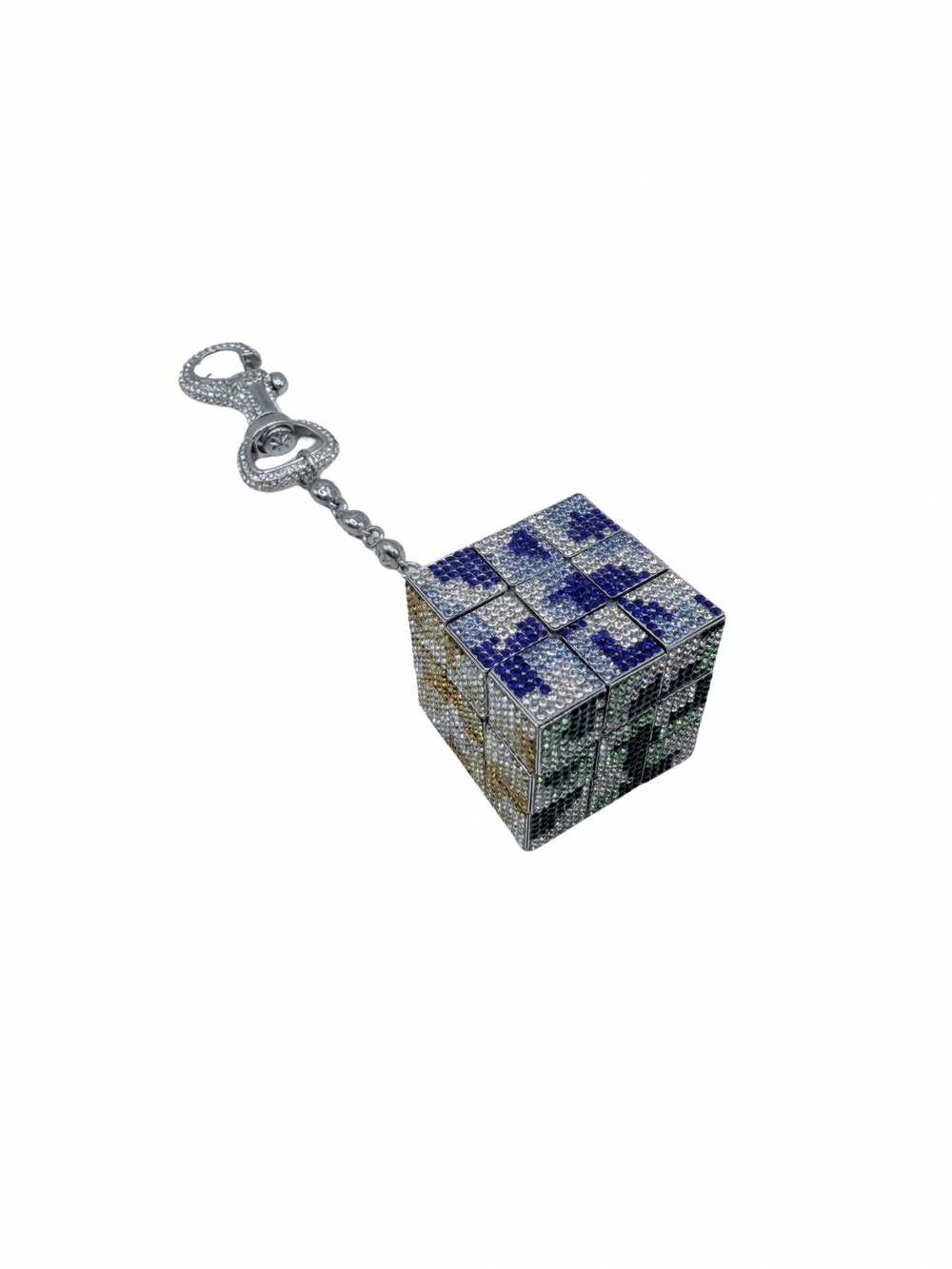 Multicolor Camo StarCube - Silver