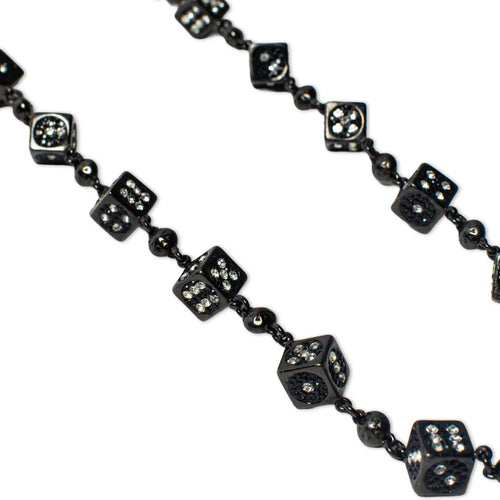 Black Dice Wallet Chain – Starchain World