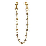 Gold Dice Wallet Chain