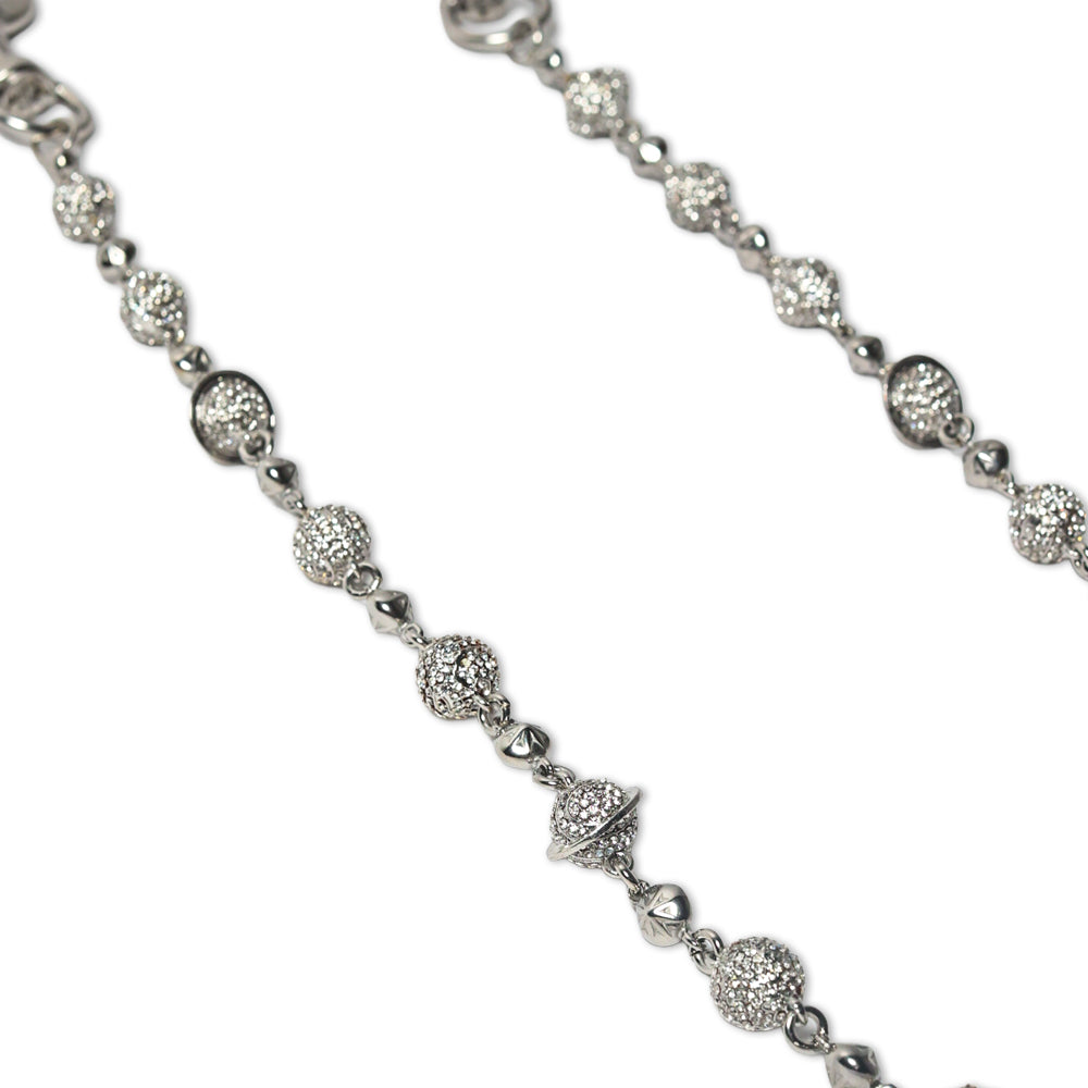 Planet Wallet Chain - White