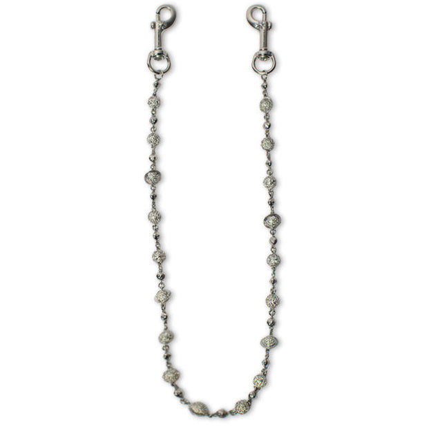 Planet Wallet Chain - White