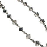 Silver Dice Wallet Chain - No Stones