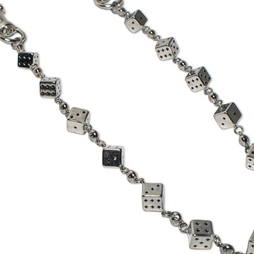 Silver Dice Wallet Chain - No Stones – Starchain World