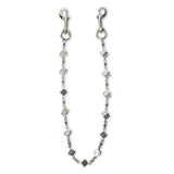 Silver Dice Wallet Chain - No Stones
