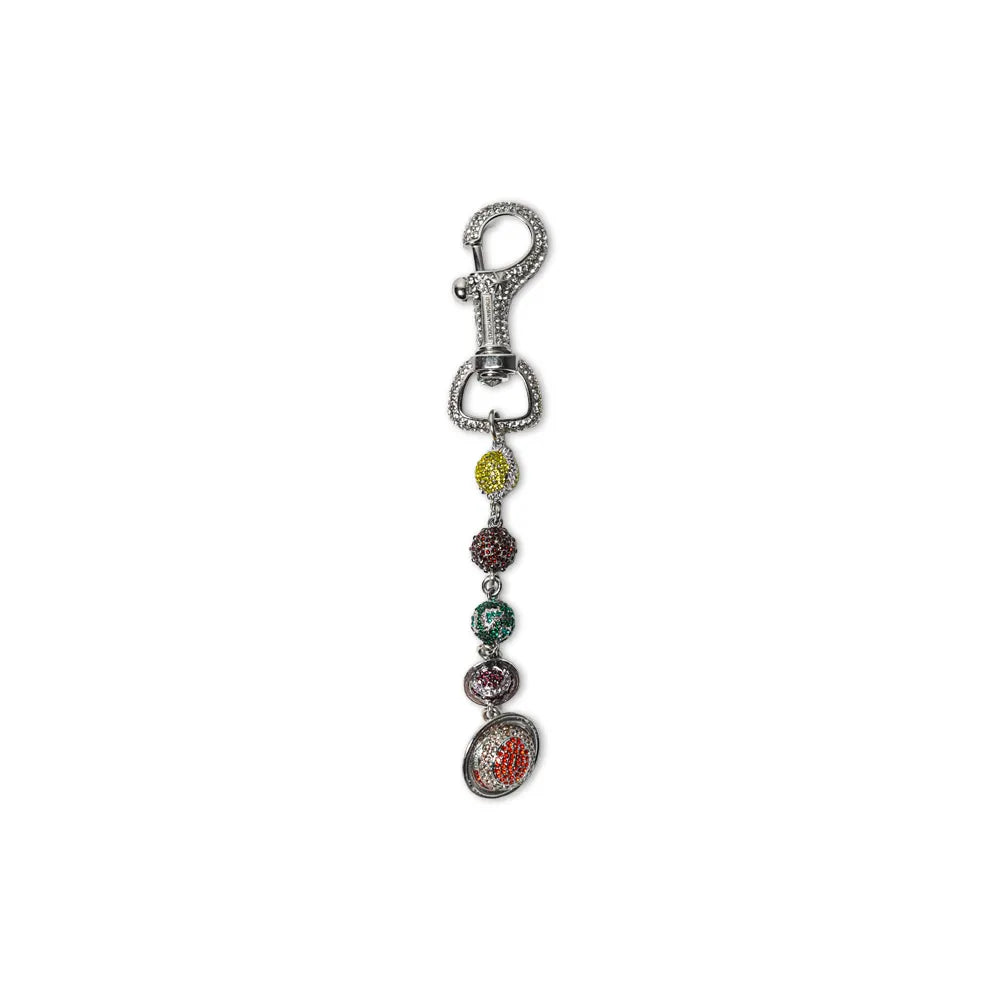 Silver Planet KeyChain - Multicolor