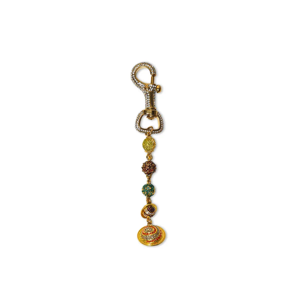 Gold Planet KeyChain - Multicolor