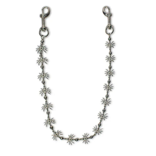 Spider Wallet Chain - Stainless Steel no stones – Starchain World